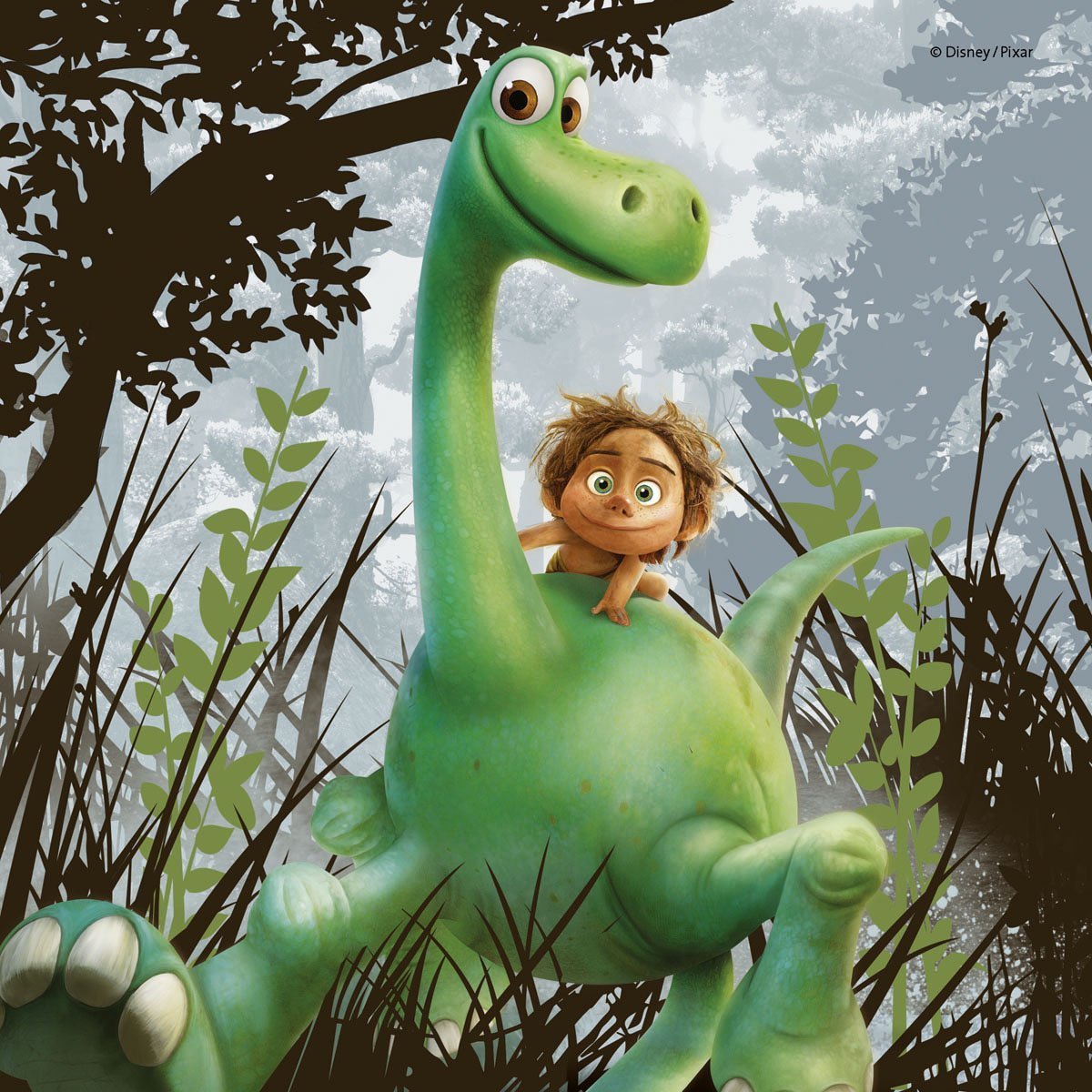 Disney Pixar: The Dino Gang - 3 x 49pc Jigsaw Puzzle by Ravensburger - image 2