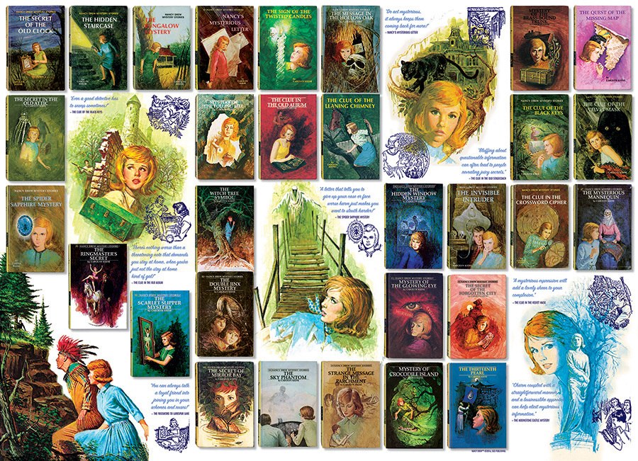 Nancy Drew: Mysteries - 500pc Jigsaw Puzzle by Cobble Hill
