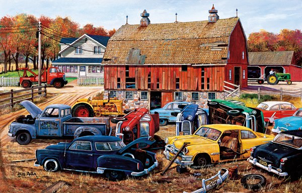 Barnyard Gems - 1000pc Jigsaw Puzzle By Sunsout