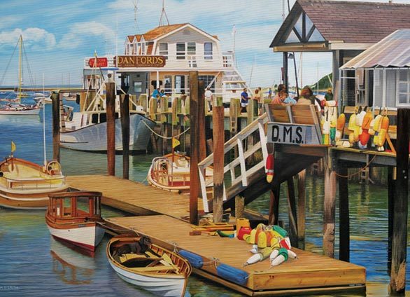 Summer Pier - 2000pc Jigsaw Puzzle by Cobble Hill