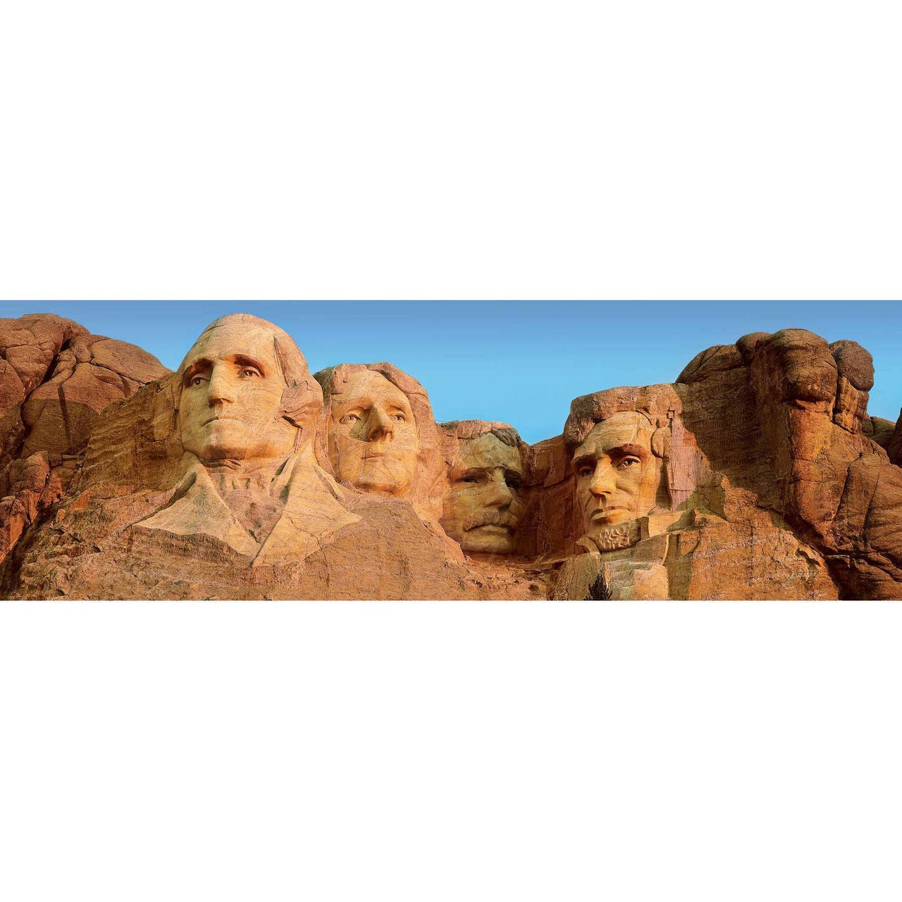 Mount Rushmore - 1000pc Panoramic Jigsaw Puzzle By Masterpieces