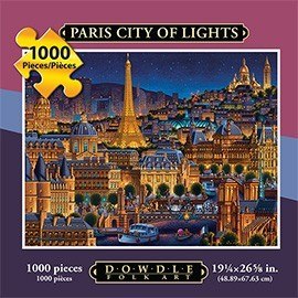 Paris City of Lights - 1000pc Jigsaw Puzzle by Dowdle - image 1