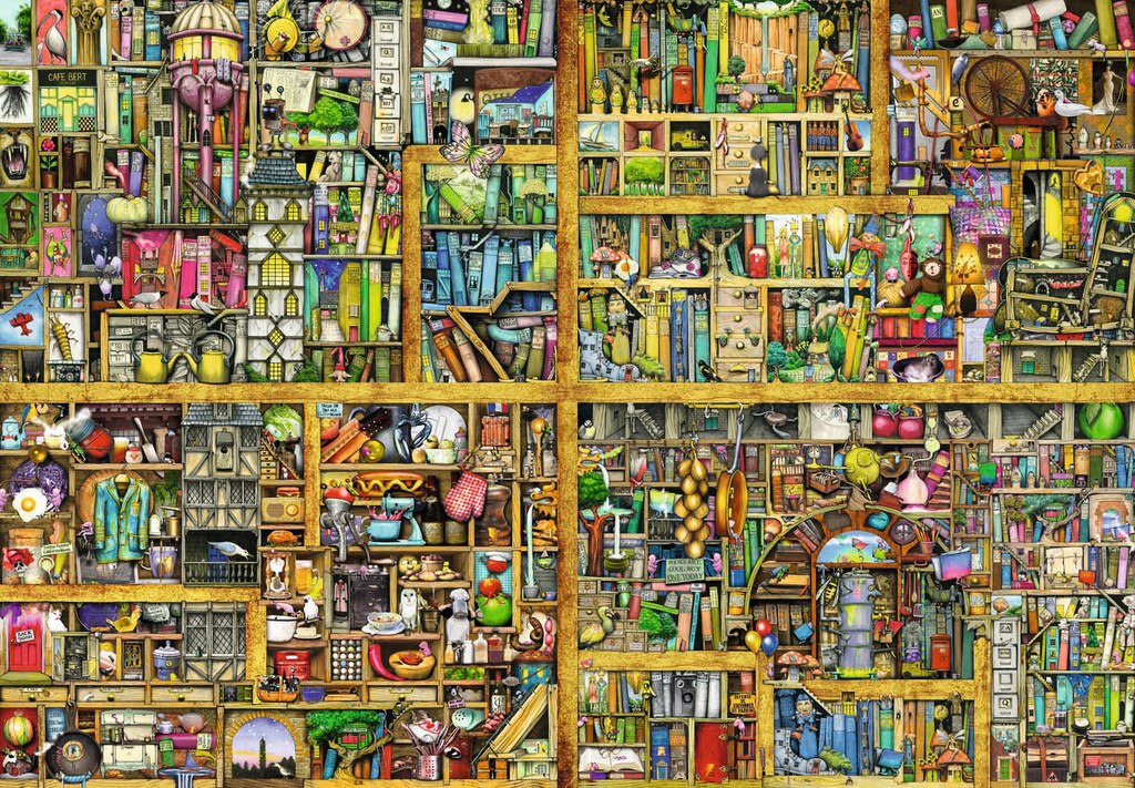 Magical Bookcase - 18000pc by Ravensburger