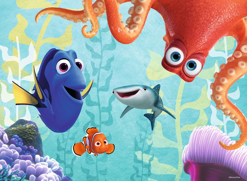 Finding Dory - 100pc Glow-in-the-Dark Jigsaw Puzzle By Ravensburger