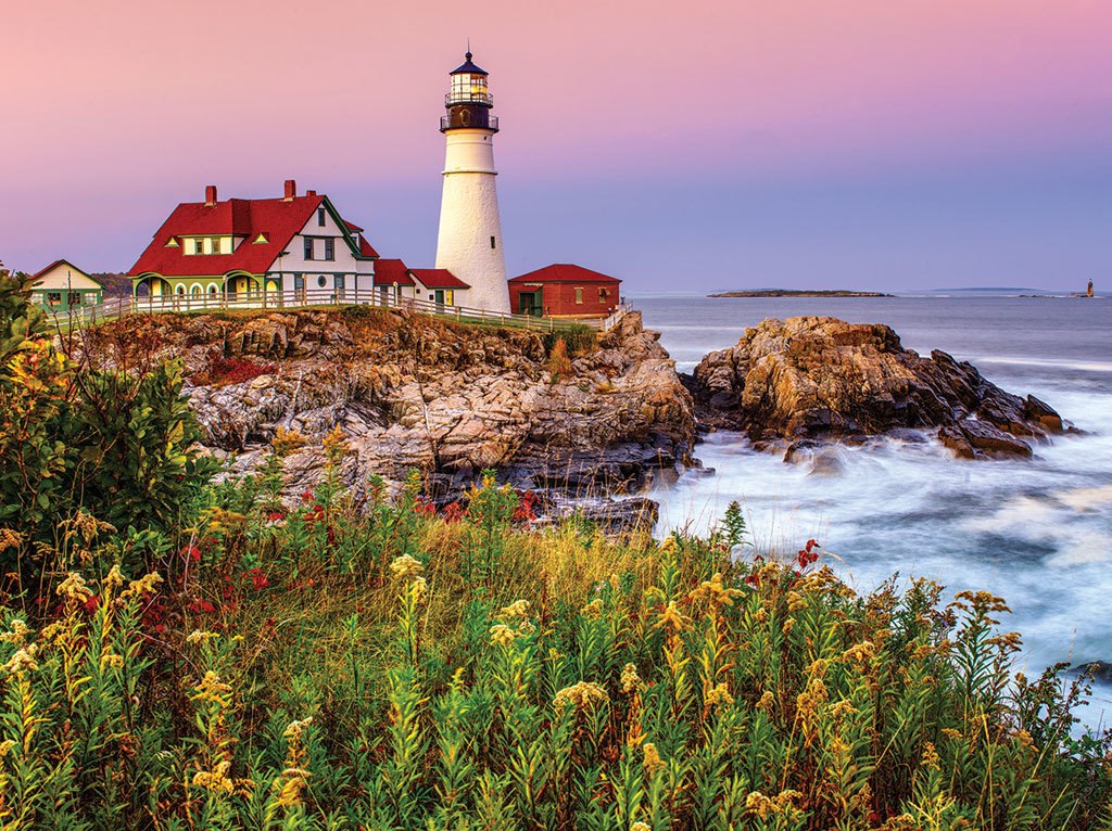 Lighthouses - 1000pc Jigsaw Puzzle by White Mountain