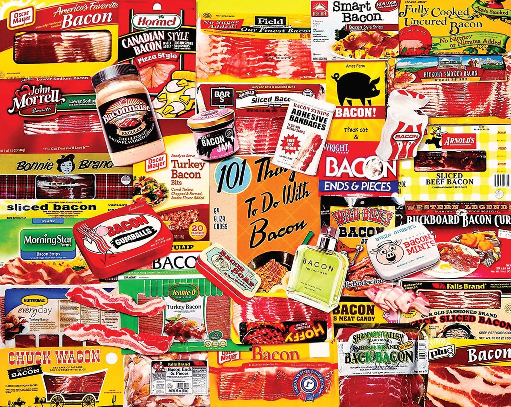 Bacon 101 - 1000pc Jigsaw Puzzle by White Mountain
