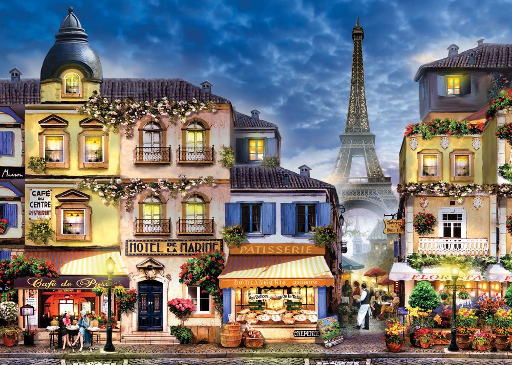 Pretty Paris - 300pc Large Format Jigsaw Puzzle By Ravensburger