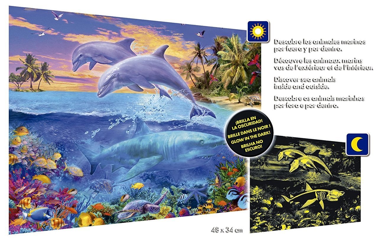 Underwater World Inside Vision - 150pc Jigsaw Puzzle by Educa - image 1
