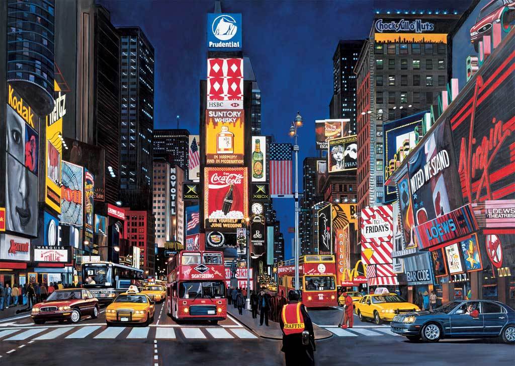 Times Square - 1000pc Jigsaw Puzzle by Ravensburger
