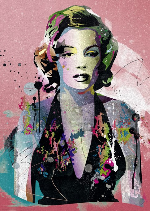 Marilyn - 1000pc Jigsaw Puzzle By Heye  			  					NEW