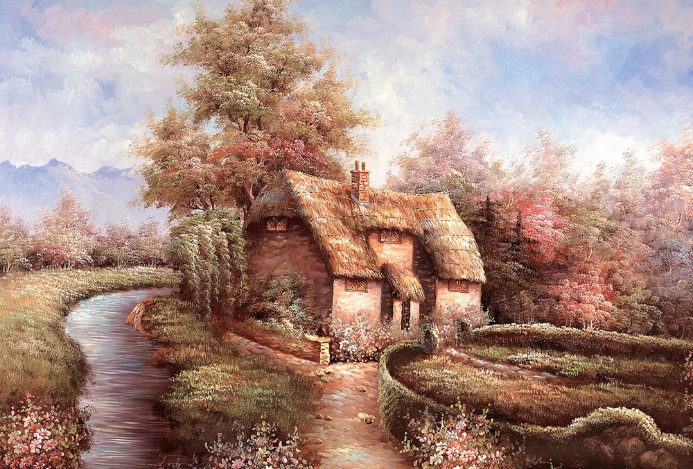 Cottage - 300pc Jigsaw Puzzle By Tomax
