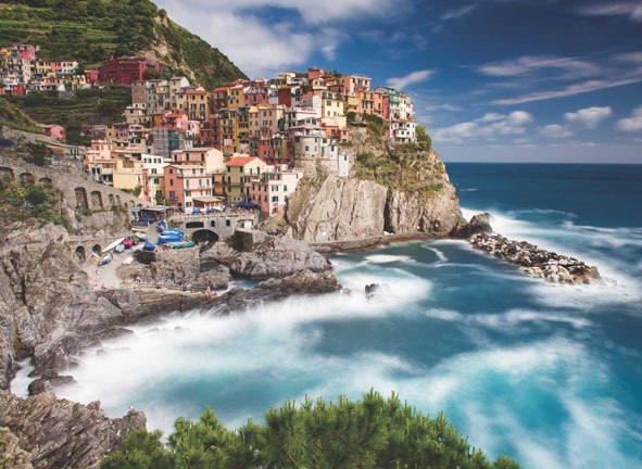 Afternoon in Manarola - 1000pc Jigsaw Puzzle by Anatolian  			  					NEW