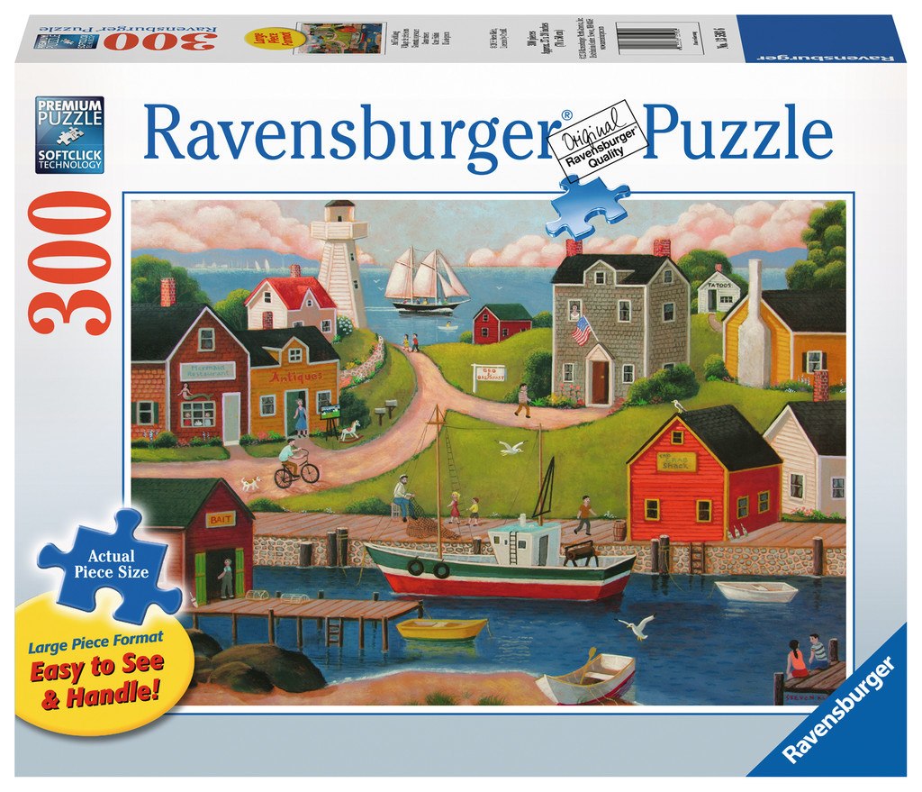 Gone Fishin' - 300pc Large Format By Ravensburger  			  					NEW