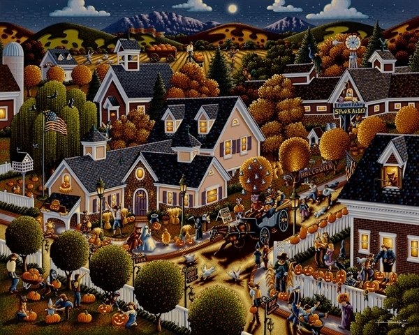 All Hallow's Eve - 500pc Jigsaw Puzzle by Dowdle