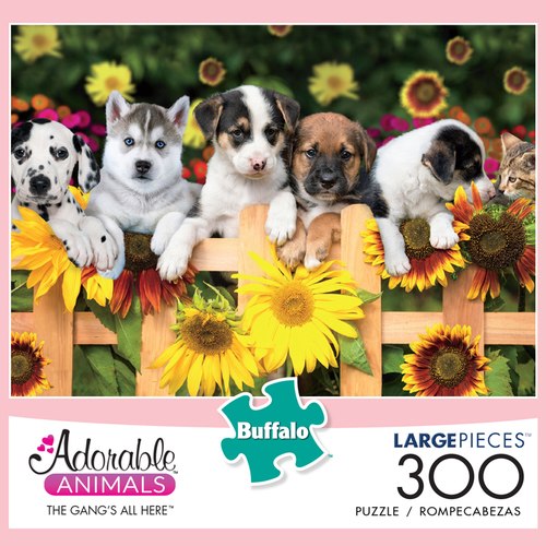 The Gang's All Here - 300pc Large Format Jigsaw Puzzle By Buffalo Games  			  					NEW - image 1