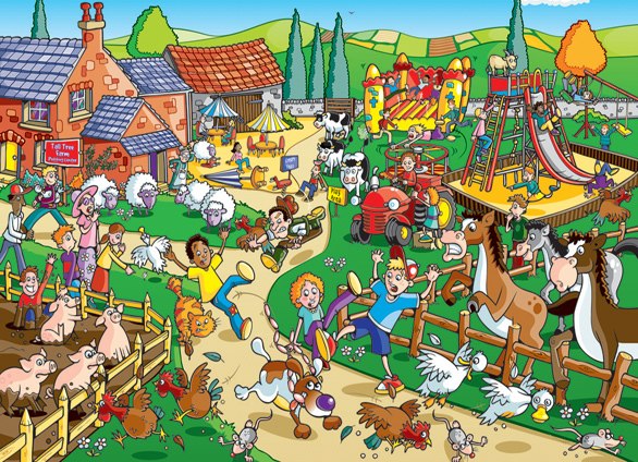 Find the Difference: Naughty Puppy - 60pc Jigsaw Puzzle By Cobble Hill (discontinued)