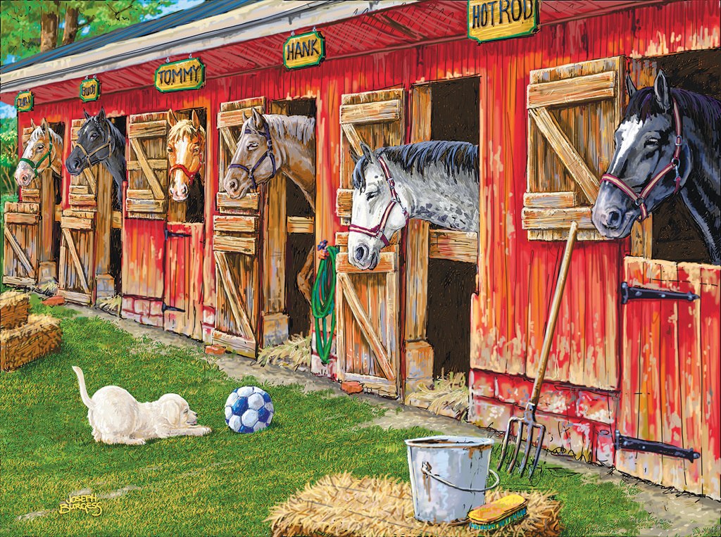 Part of the Boys Team - 1000pc Jigsaw Puzzle by Sunsout