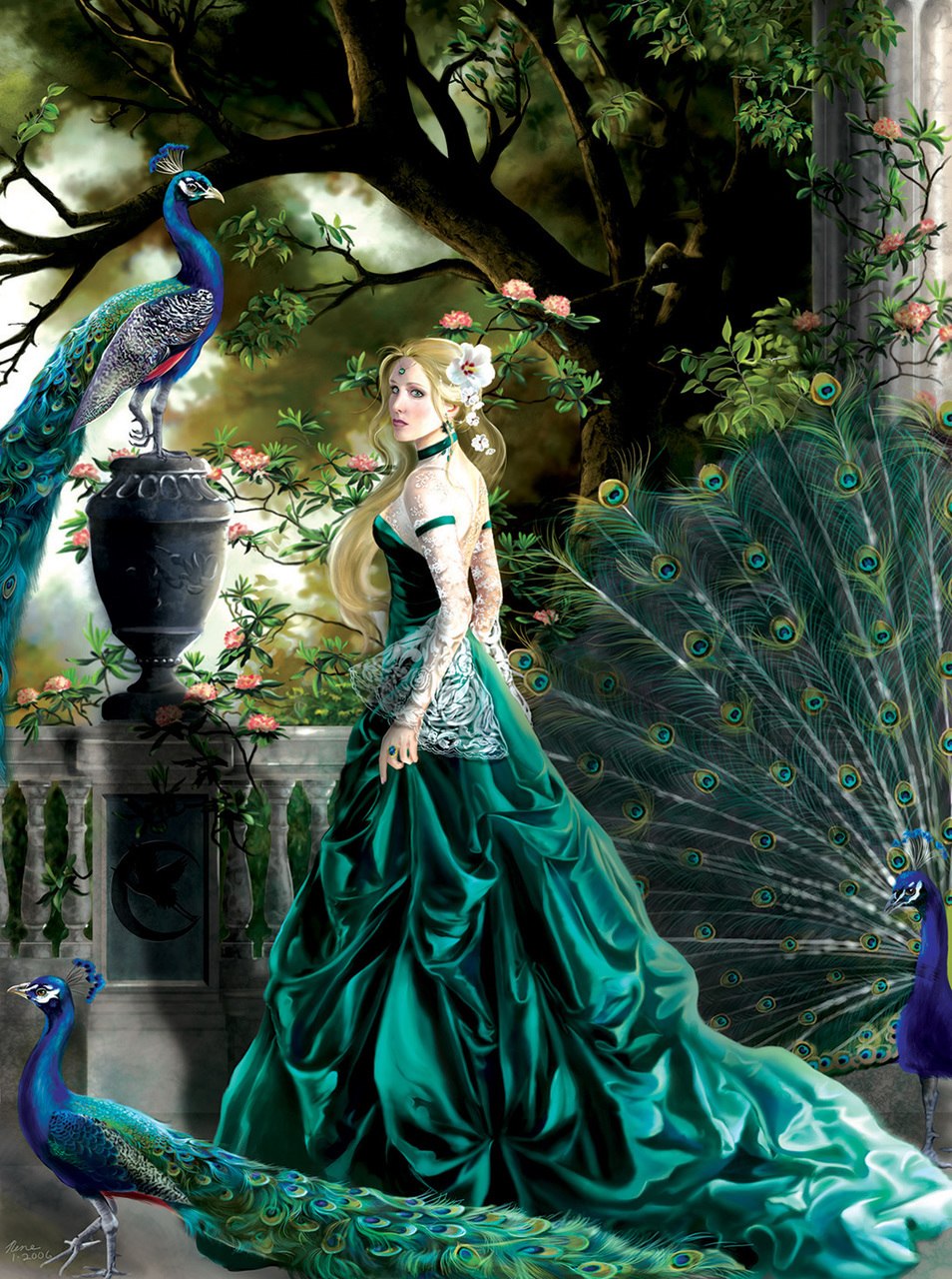 Nene Thomas: Emerald Hawthorne - 1000pc Jigsaw Puzzle by SunsOut