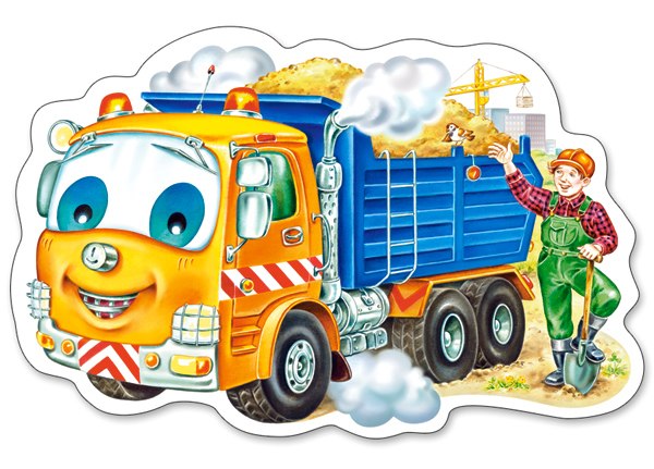 Little Sand Truck - 15pc Jigsaw Puzzle By Castorland