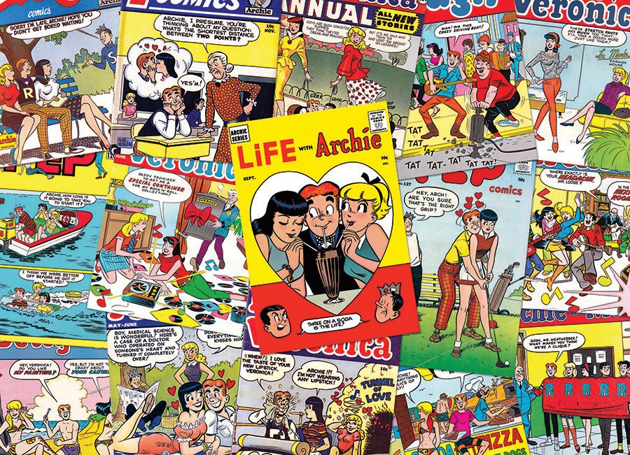 Archie: Archie Covers - 500pc Jigsaw Puzzle by Cobble Hill