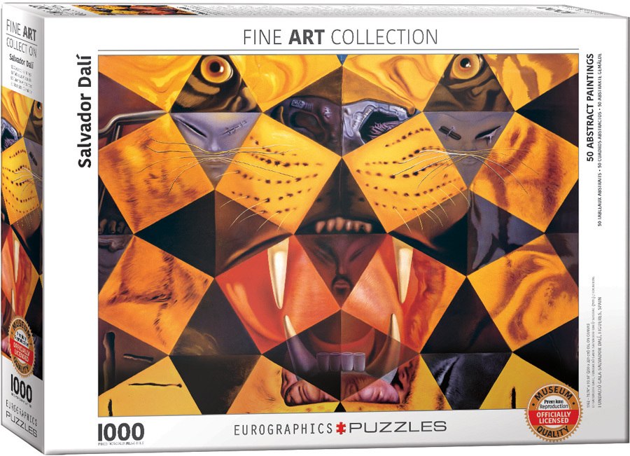 Salvador Dali: 50 Abstract Paintings - 1000pc Jigsaw Puzzle by Eurographics