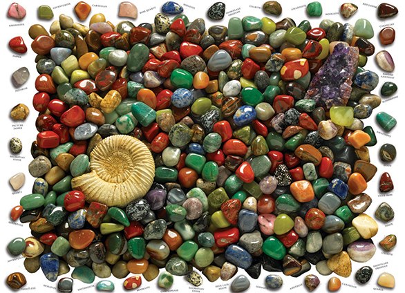 Rock Collection - 500pc Jigsaw Puzzle By Cobble Hill