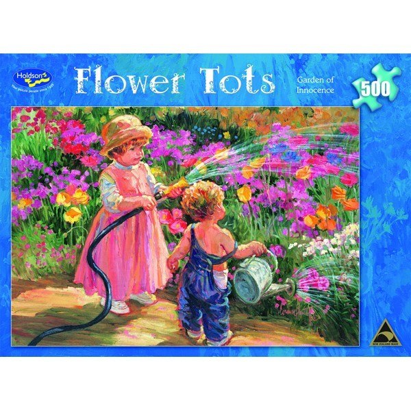 Flower Tots: Gaeden Of Innocence - 500pc Jigsaw Puzzle by Holdson  			  					NEW - image 1