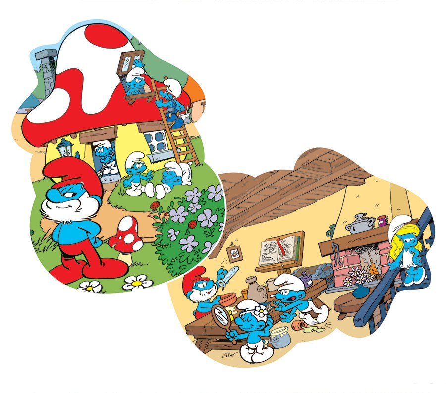 Papa's House - 24pc Floor Puzzle by Cobble Hill