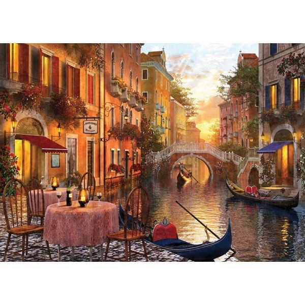 Sunsets: The Venetian Sunset - 1000pc Jigsaw Puzzle by Holdson  			  					NEW