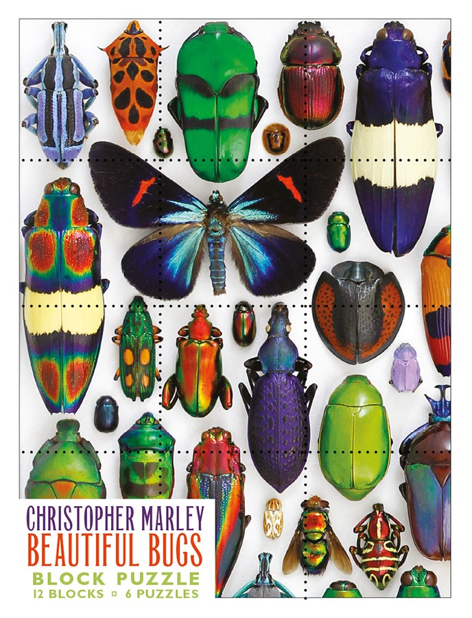 Marley: Beautiful Bugs - 12pc Block by Pomegranate  			  					NEW