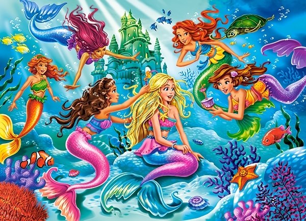 Mermaid Meeting - 300pc Jigsaw Puzzle By Castorland  			  					NEW