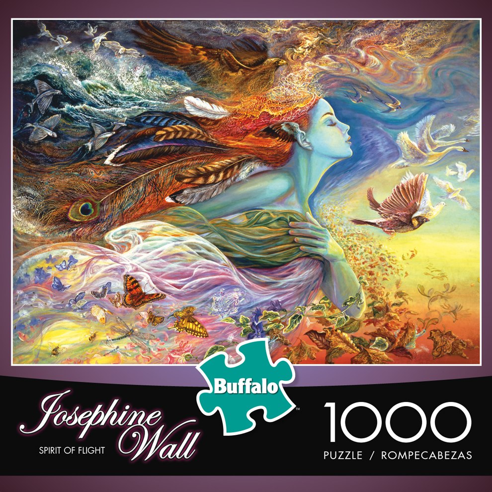 Josephine Wall:  Spirit of Flight - 1000pc Jigsaw Puzzle by Buffalo Games