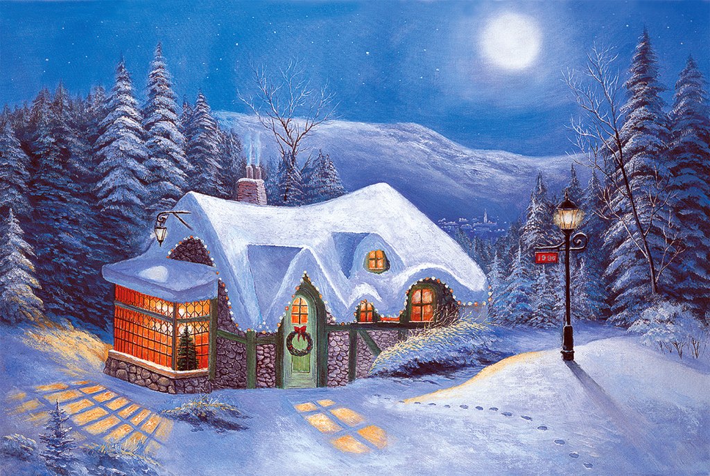 Silent Night - 1000pc Jigsaw Puzzle by Tomax