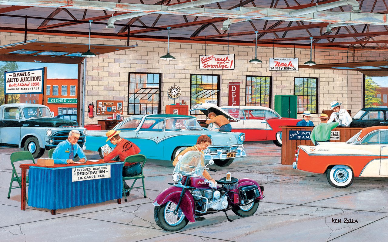 Thursday's Auction - 300pc Jigsaw Puzzle By Sunsout  			  					NEW