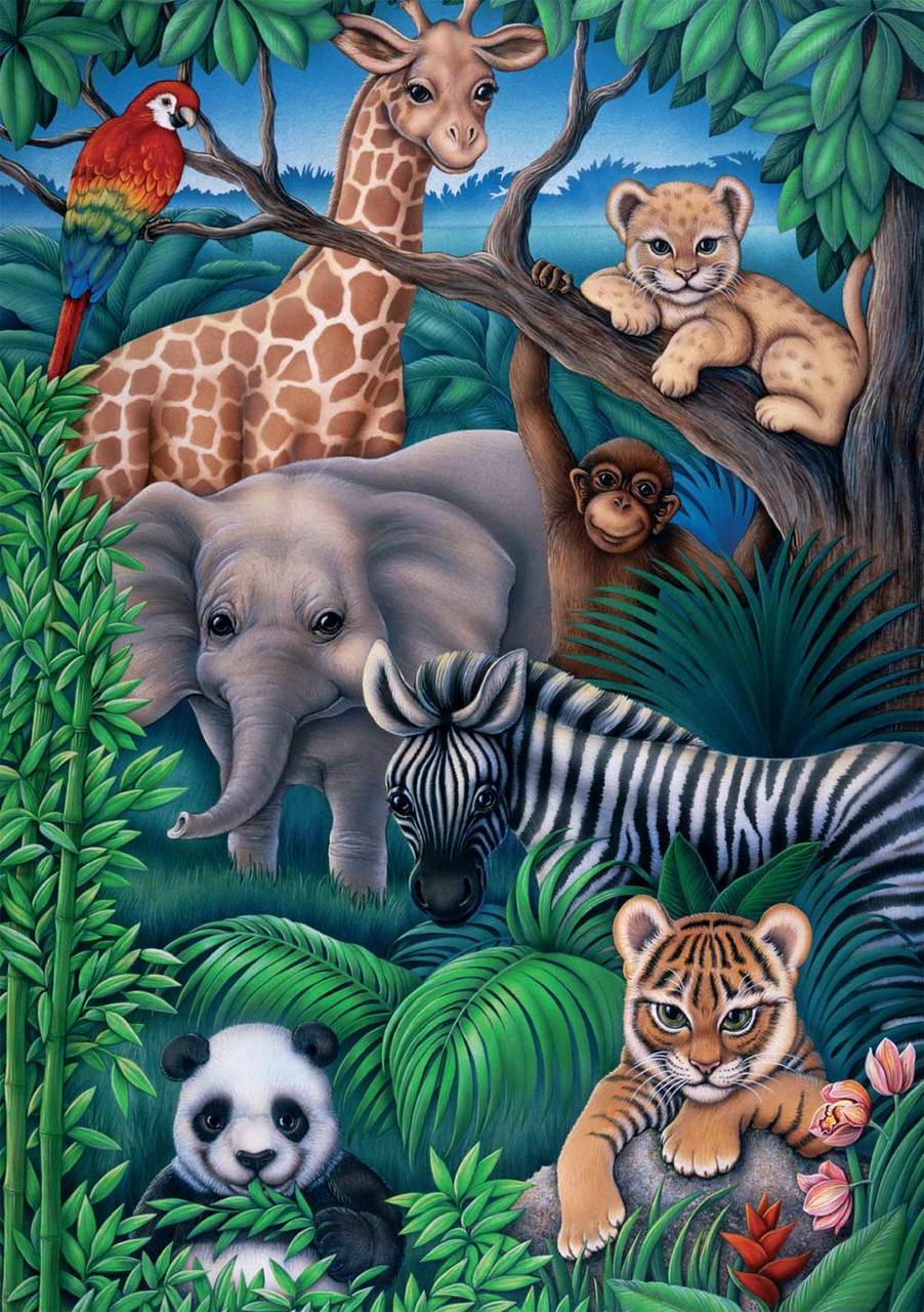 Animal Kingdom - 35pc Jigsaw Puzzle by Ravensburger