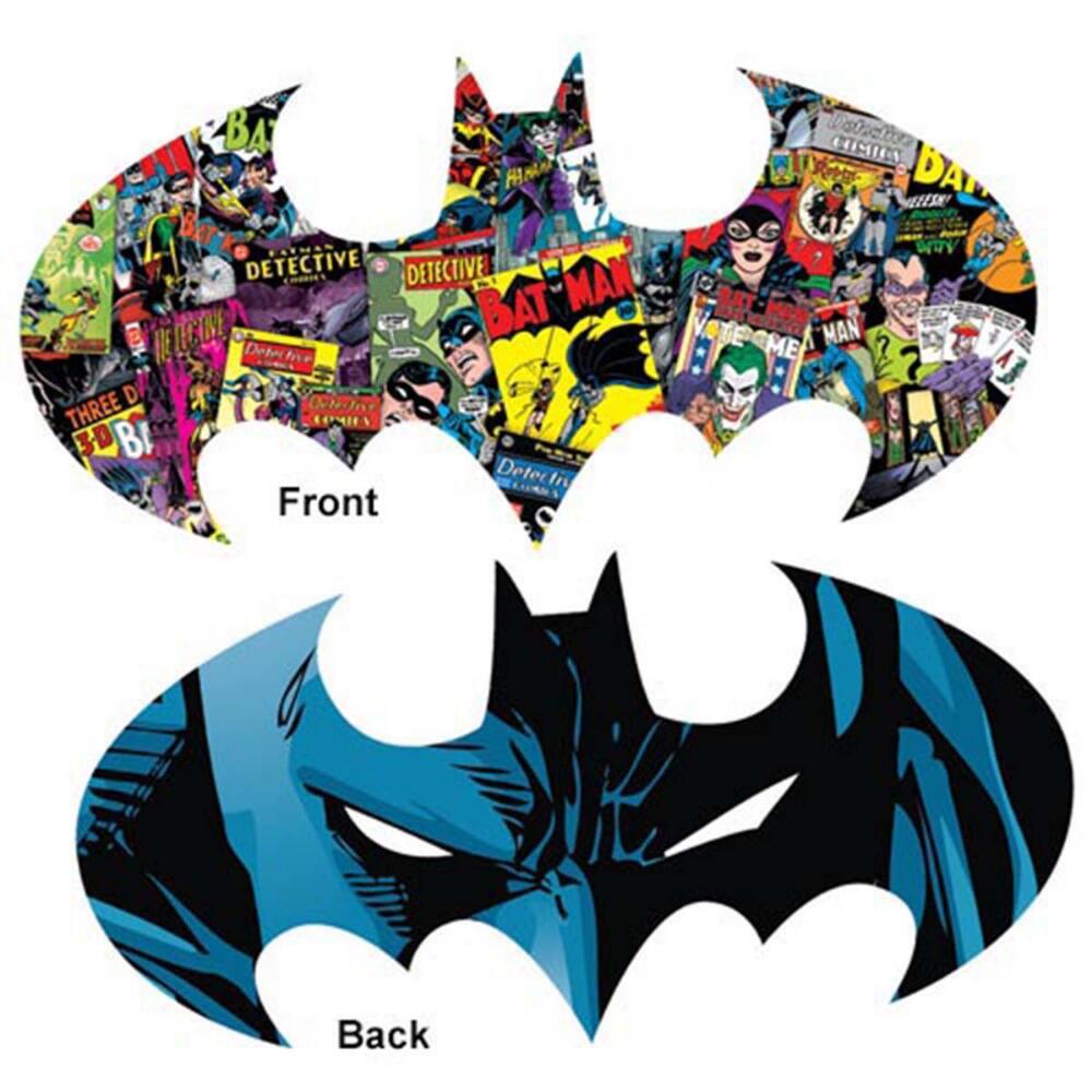 Batman Logo - 600pc Double-sided Shaped Jigsaw Puzzle by Aquarius  			  					NEW