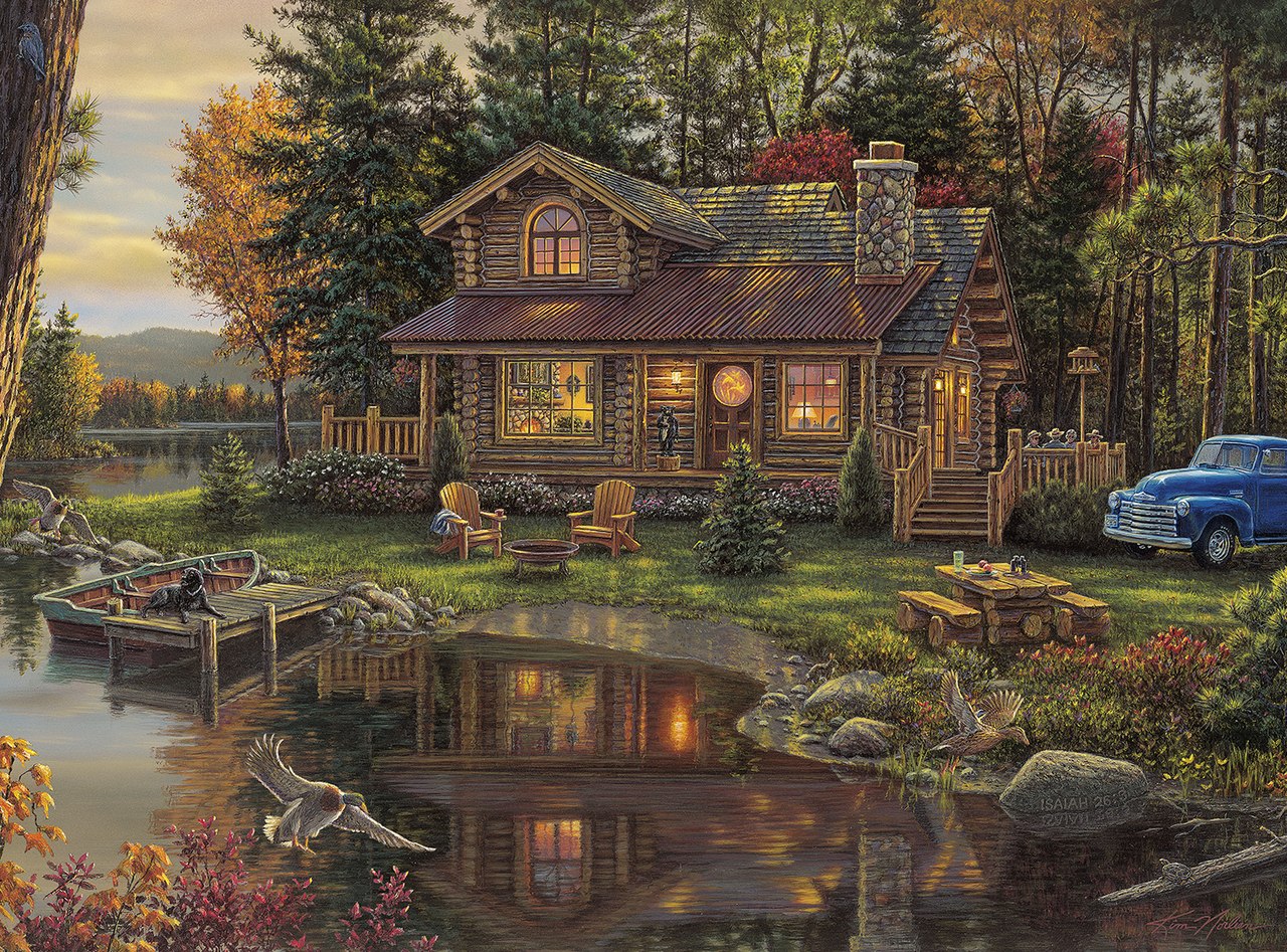 Norlien: Peace Like A River - 1000pc Jigsaw Puzzle By Buffalo Games