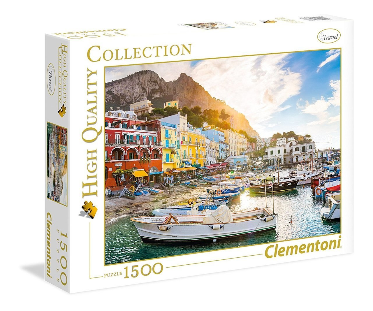 Capri - 1500pc Jigsaw Puzzle by Clementoni - image 1