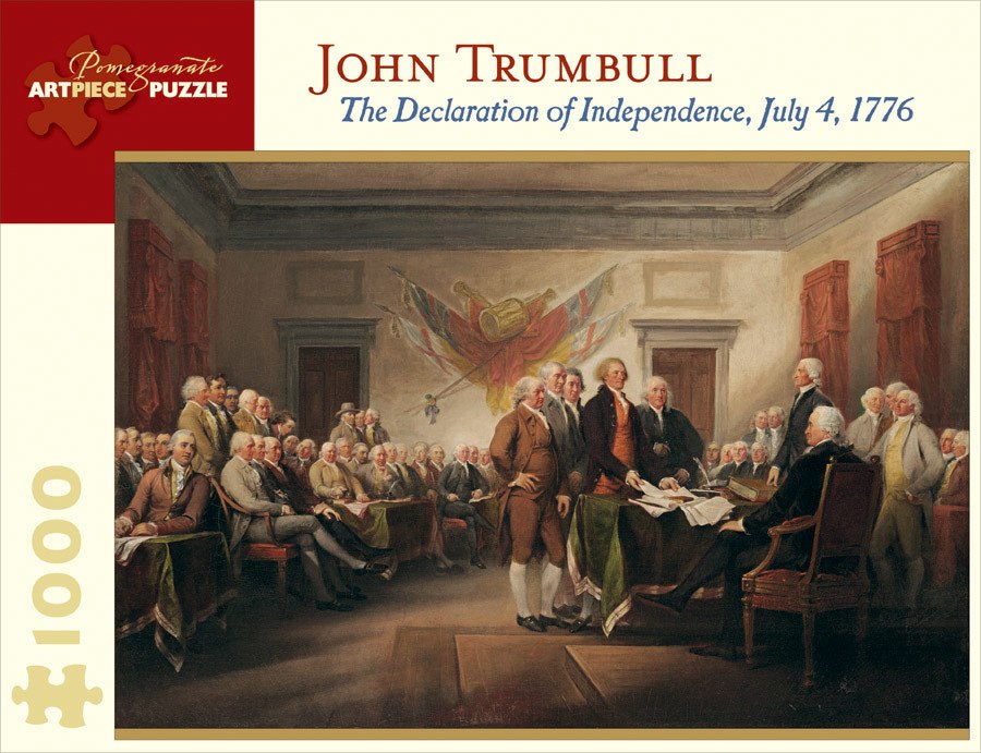 Declaration of Independence - 1000pc Jigsaw Puzzle by Pomegranate