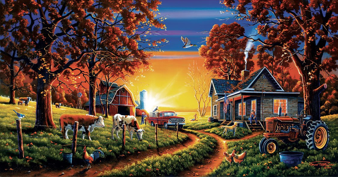 Up and At'em - 500pc Jigsaw Puzzle by SunsOut