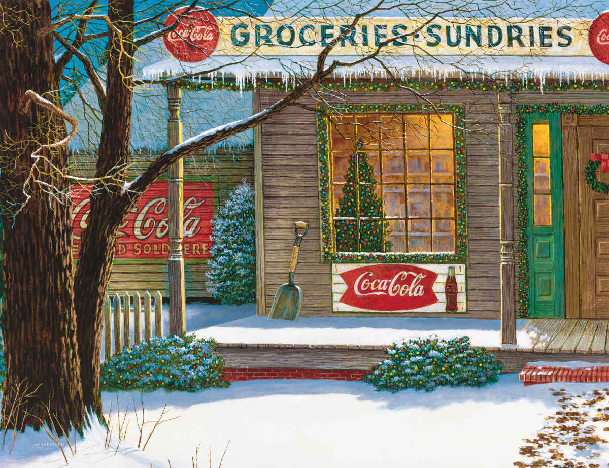 CC-Christmas Store - 500pc Jigsaw Puzzle By Springbok