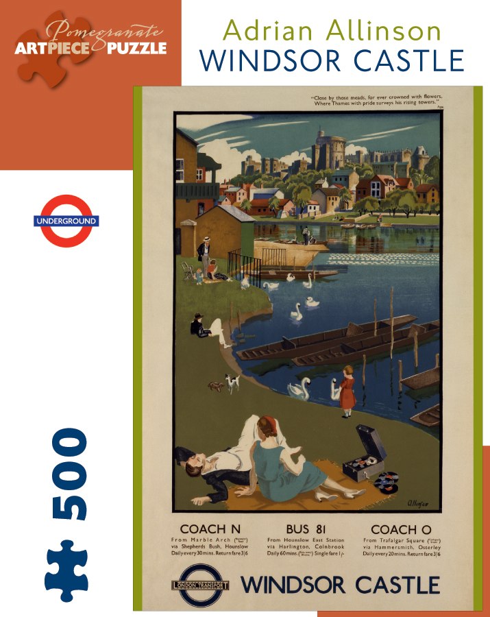 Allinson: Windsor Castle - 500pc Jigsaw Puzzle by Pomegranate