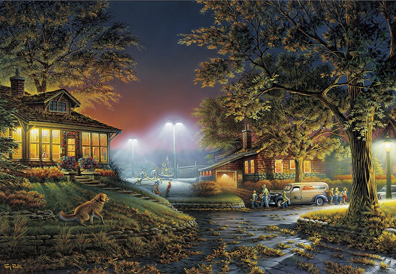 Highlight of the Neighborhood - 2000pc Jigsaw Puzzle by Buffalo Games  			  					NEW