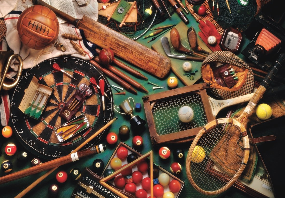 Classics Sports Gear - 500pc Jigsaw Puzzle by Anatolian