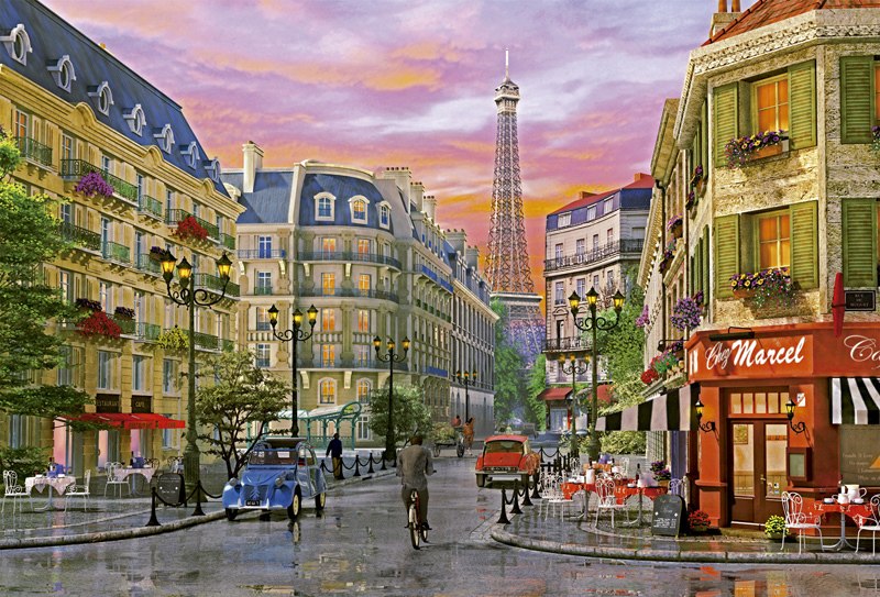 Rue Paris - 5000pc Jigsaw Puzzle By Educa