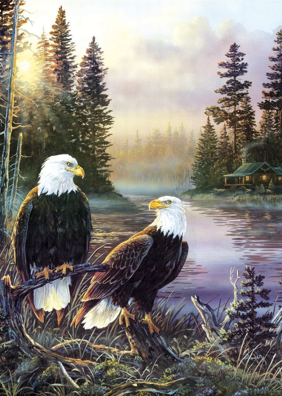 Cabin Days - 25pc Jigsaw Puzzle by Sunsout  			  					NEW