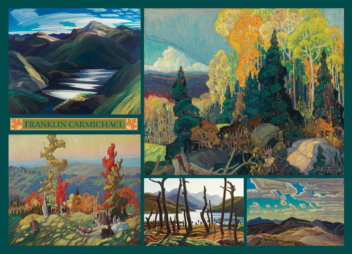 Carmichael Collection - 1000pc Jigsaw Puzzle by Cobble Hill
