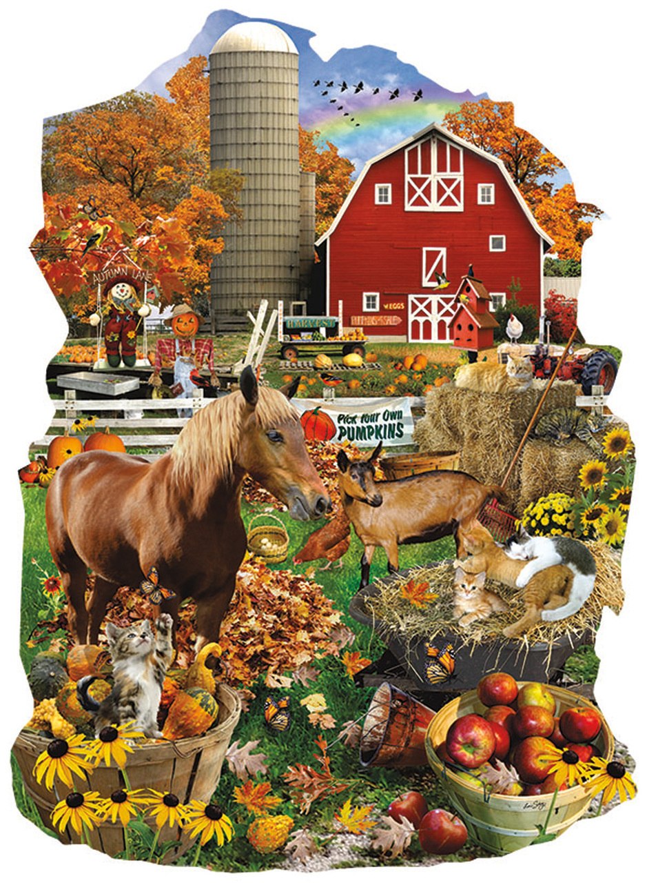 On the Farm - 1000pc Jigsaw Puzzle by SunsOut