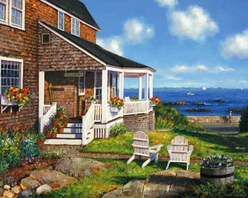 Ocean Avenue - 1000pc Jigsaw Puzzle by White Mountain