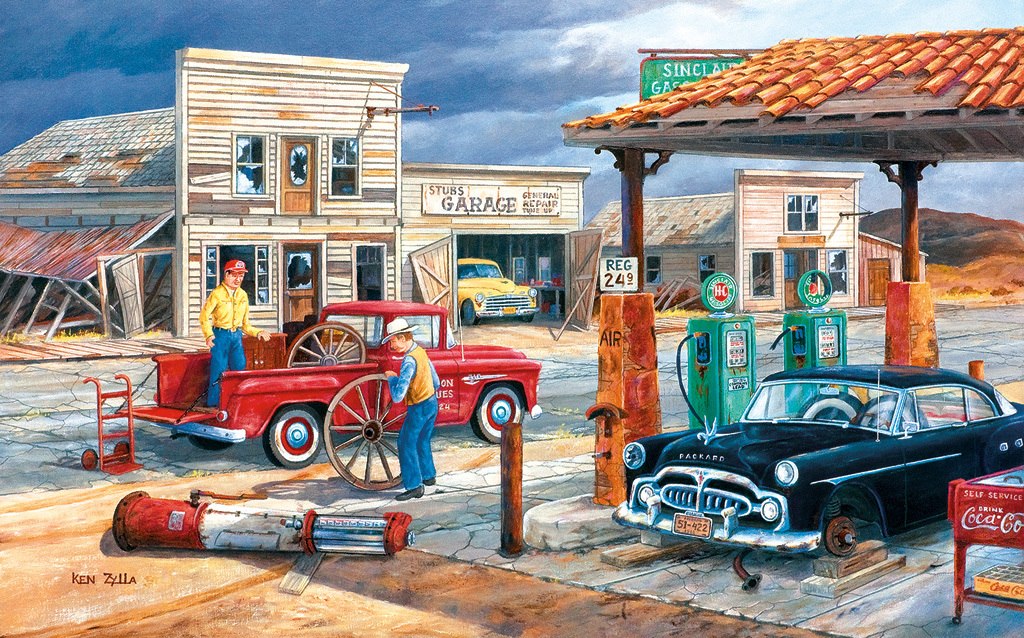 Relics of the Past - 300pc Large Format Jigsaw Puzzle by SunsOut
